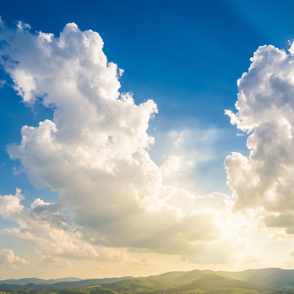 Sunny memorial template