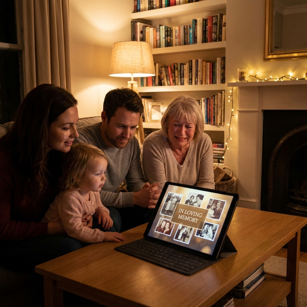 Free Online Memorial Website - Example of a beautiful memorial website